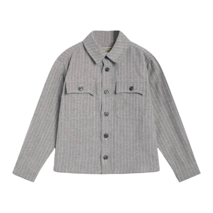 62B.CLIFF-SHIRT-HERRINGBONE # Παιδικό Μακρυμάνικο Πουκάμισο Cliff Herringbone