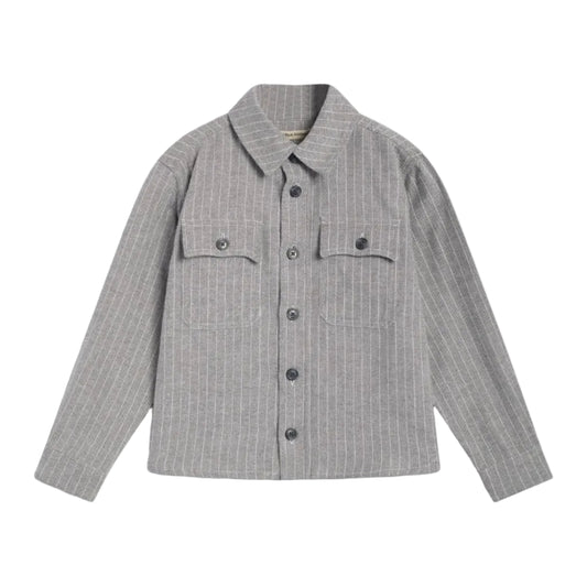 62B.CLIFF-SHIRT-HERRINGBONE # Παιδικό Μακρυμάνικο Πουκάμισο Cliff Herringbone
