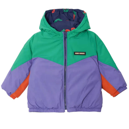 62B.B226AB097_411 # Baby Reversible Jacket Stamp Bloom