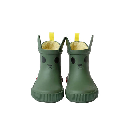 52B.K518 # Παιδικές Γαλότσες Kerran Fleece Forest Green