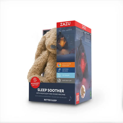 99.ZA-RO-01 # Λαγουδάκι Μπεζ Ro Φωτάκι Νύχτας με Ήχους