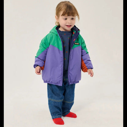 62B.B226AB097_411 # Baby Reversible Jacket Stamp Bloom