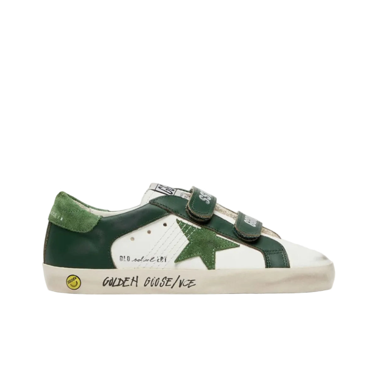 62B.GJF00143.F008663.0502 # Παιδικό Αθλητικό Παπούτσι Golden Goose White Green