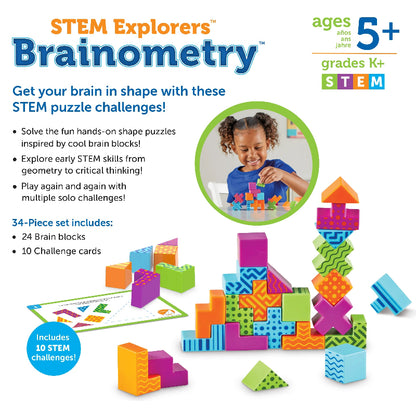 99.LER9306 # Εκπαιδευτικό Παιχνίδι Stem Explorers Brainometry