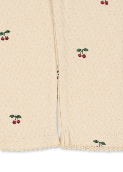 99.KS104003_CHERRY # Baby Leggings with Ruffles CHERRY