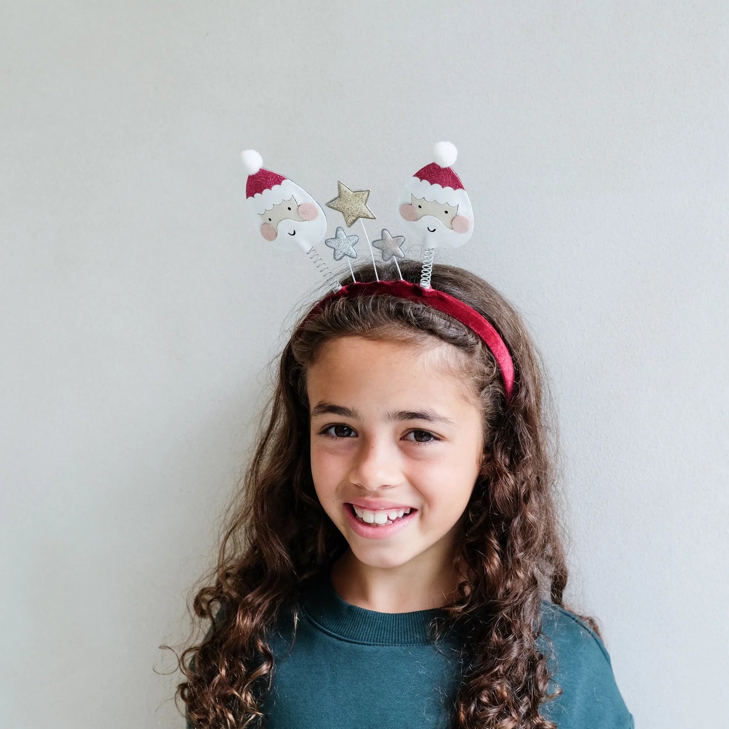 99.172132-14 # Παιδική Στέκα Μαλλιών Santa Boppers