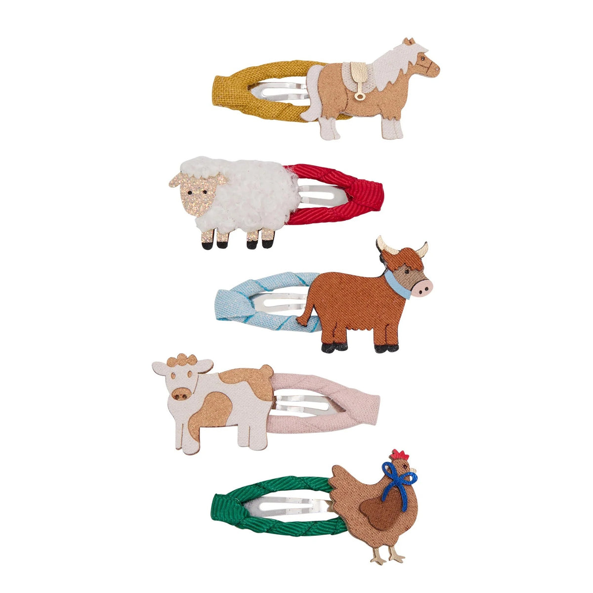 62B.192072-38 # Παιδικά Μίνι Κλιπς Μαλλιών Fun Farm