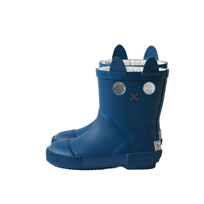 52B.LC-304 # Παιδικές Γαλότσες Lookcat Fleece Blue