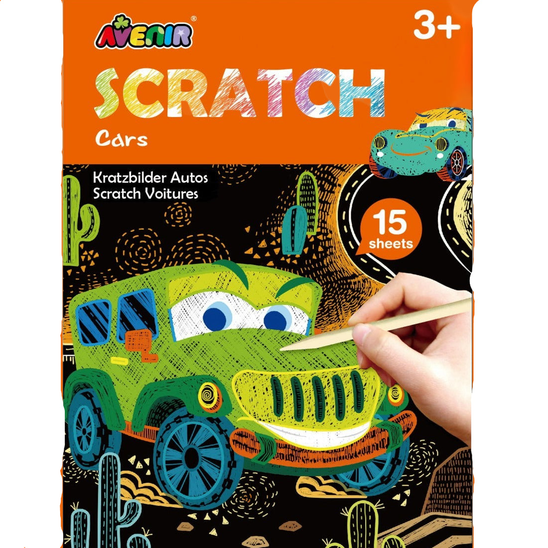 99.60803 # Μίνι Scratch Book - Cars