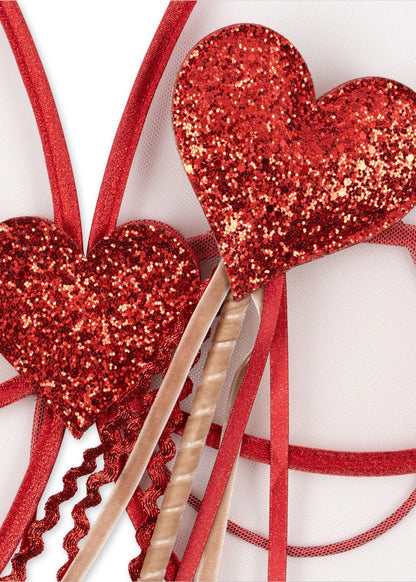 99.KS101137 # Σετ Φτερά Νεράϊδας Κόκκινα