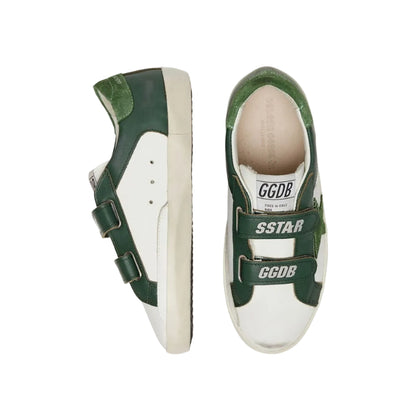 62B.GJF00143.F008663.0502 # Παιδικό Αθλητικό Παπούτσι Golden Goose White Green