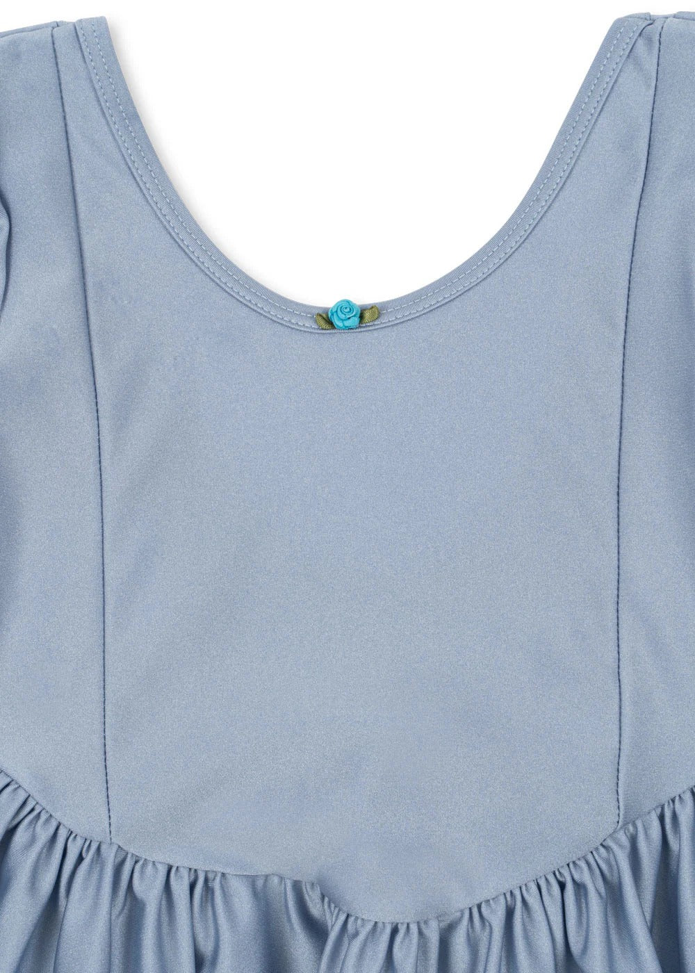 99.KS103928_BLUE # Kids Dress Mouse Blue Puff