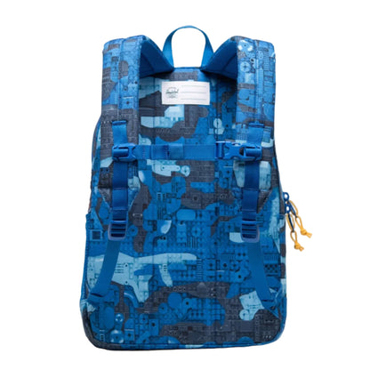62B.11616-07463 # Kids Backpack Youth Lego Bricks Blue 