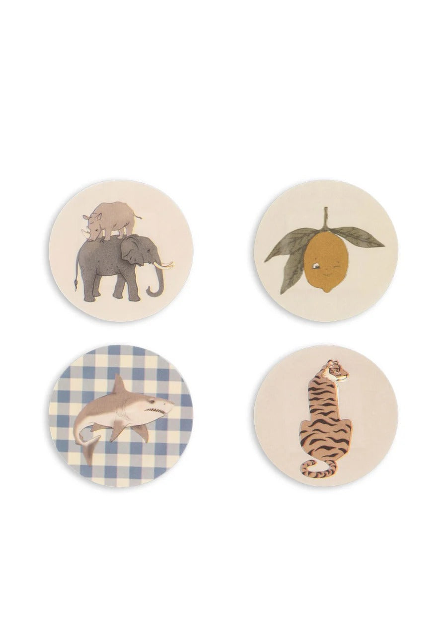 99.KS103123_BLUE # Παιδικά Αυτοκόλλητα Επιθέματα Kiss and Comfort Blue Mix