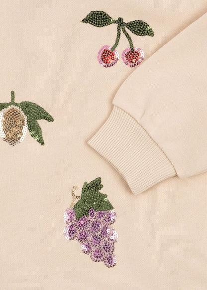 99.KS103862 # Βρεφικό Φούτερ Lou Sequin Brazillian Sand