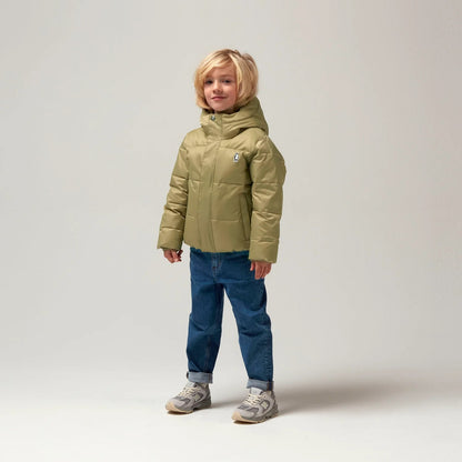 52B.25291537 # Παιδικό Μπουφάν Dragon Eye Gray Green