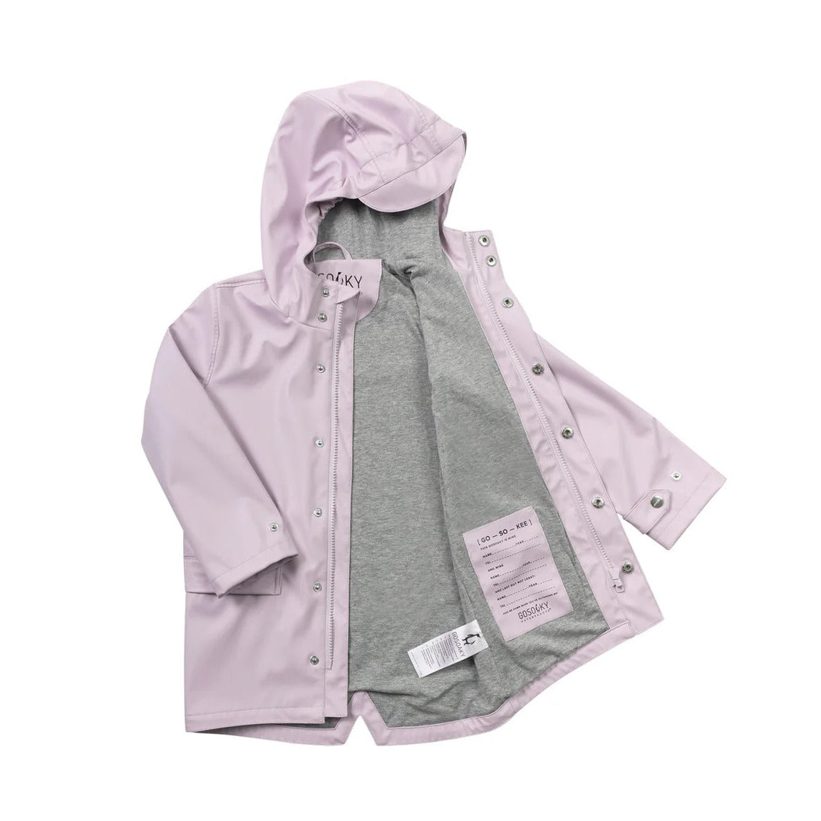 52B.25291305-374 # Παιδικό Αδιάβροχο Μπουφάν Lazy Geese Orchid Hush Lilac