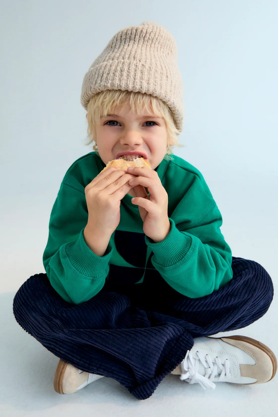 52B.KSWT29C51 # Παιδική Μπλούζα Φούτερ Radiant Emeral