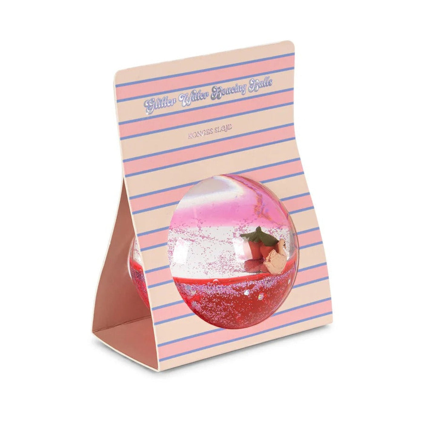 99.KS103825_CHERRY #  Μεγάλο Τρελομπαλάκι Glitter Cherry