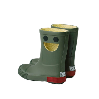 52B.BW518 # Παιδικές Γαλότσες Wistiti Forest Green