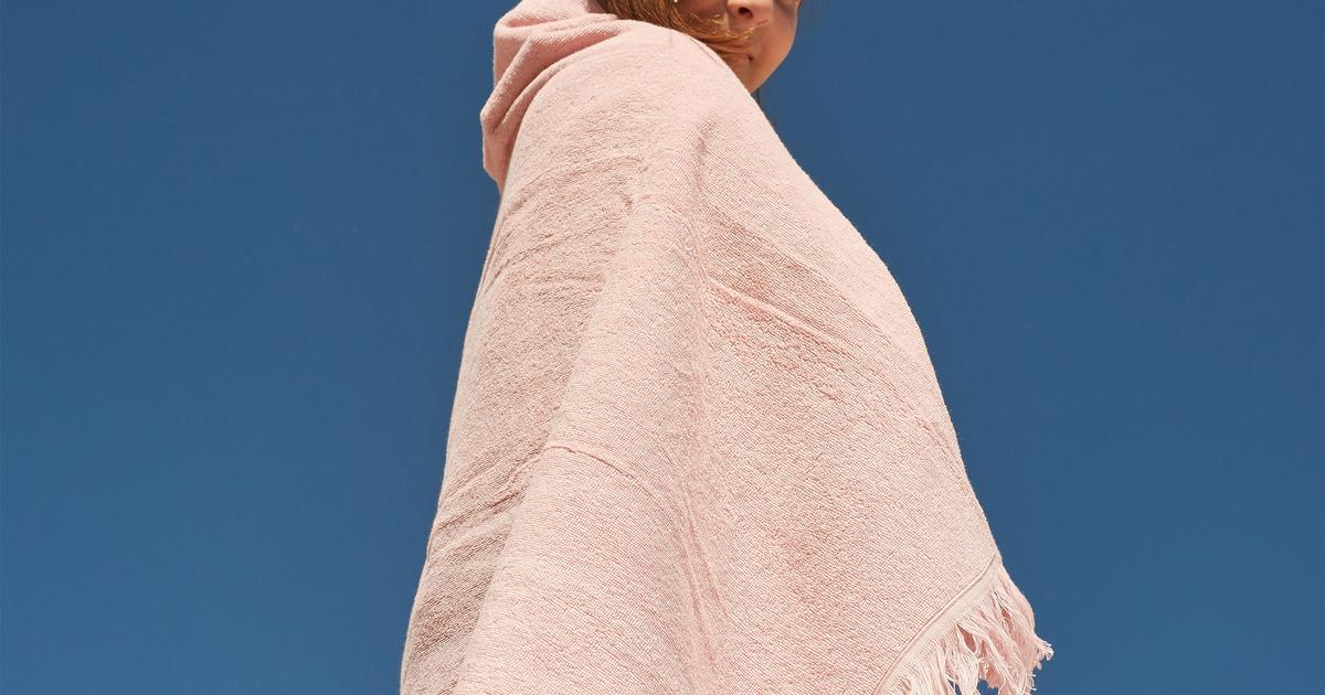 Παιδική Πετσέτα Θαλάσσης Just Pink