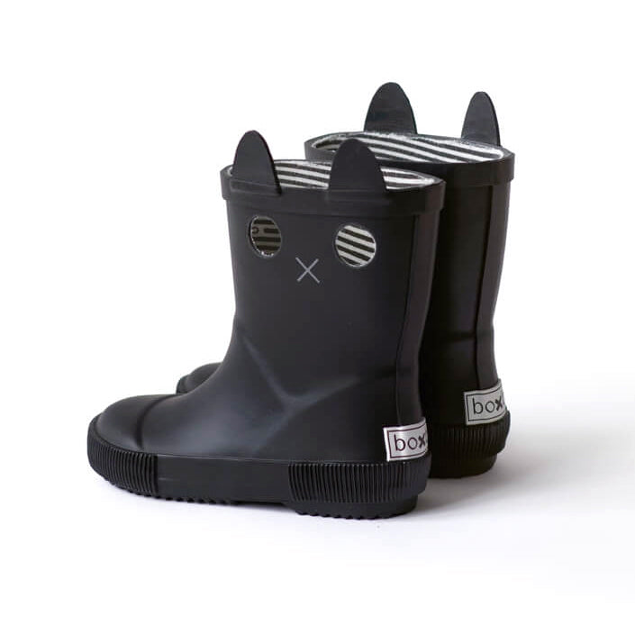 Παιδικές Γαλότσες Lookicat Black