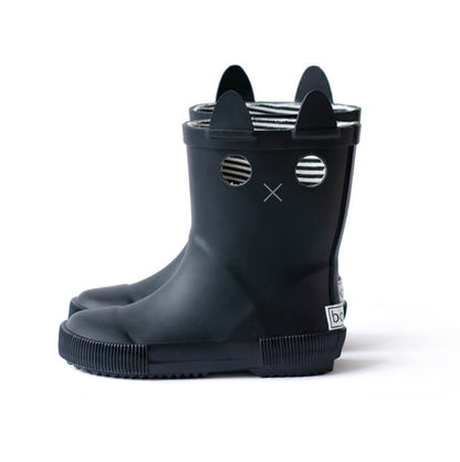 Παιδικές Γαλότσες Lookicat Black