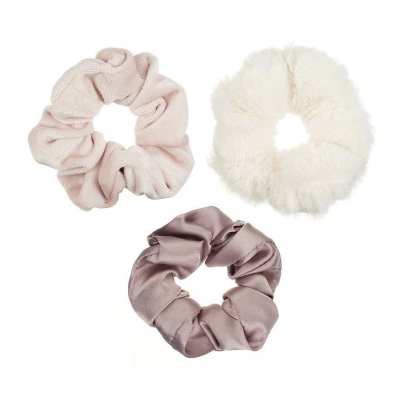 Σετ Παιδικά Scrunchie Μαλλιών Luxe Blush