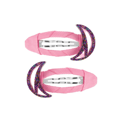 99.HAIRCLIPMOON # Παιδικά Κλιπς για τα Μαλλιά Moon