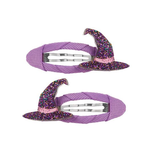 99.HAIRCLIPHATPURPLE # Παιδικά Κλιπς Μαλλιών Hat Purple