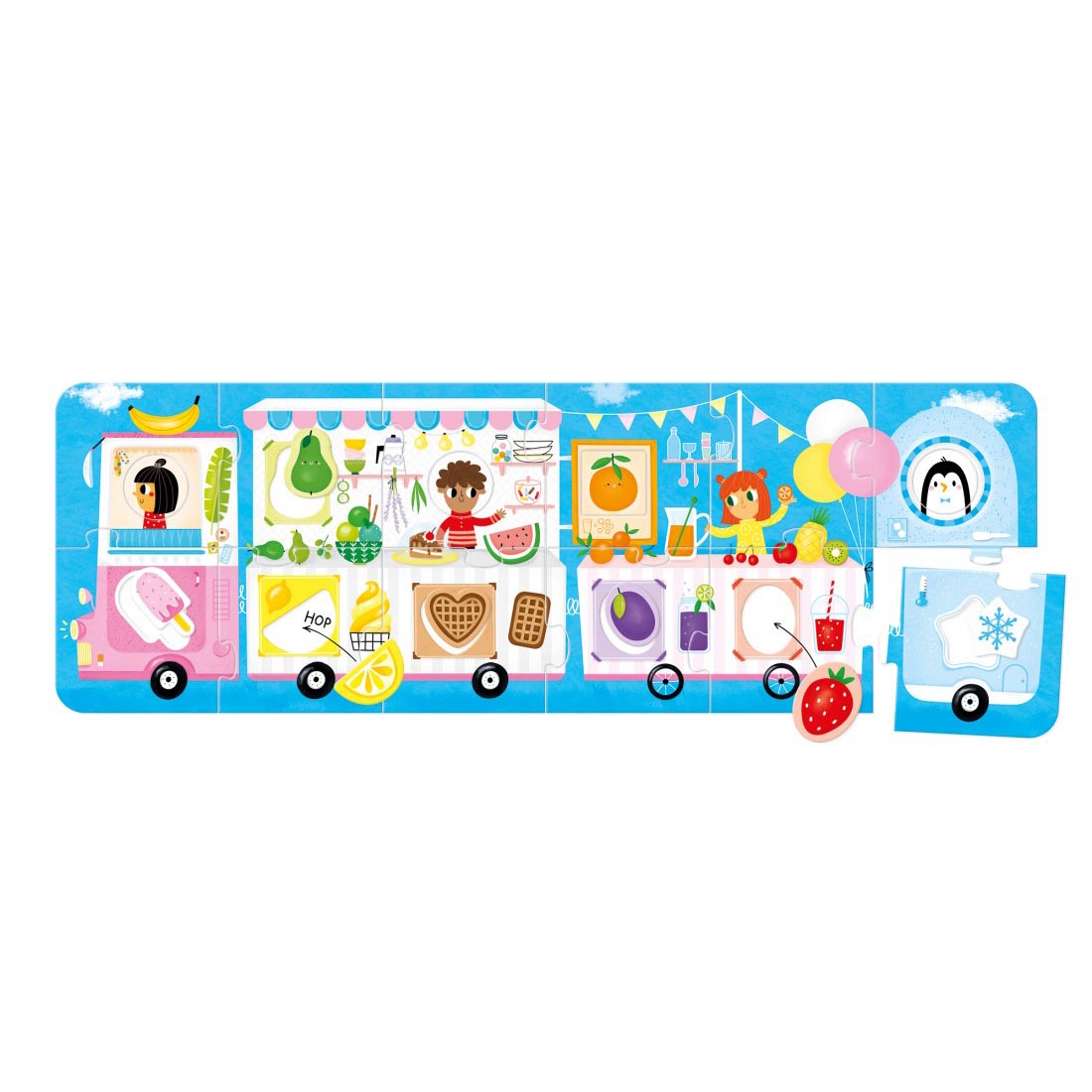 Puzzle Food Truck 23 pcs.