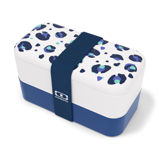 Δοχείο Φαγητού Bento Original Graphic Leopard Blue