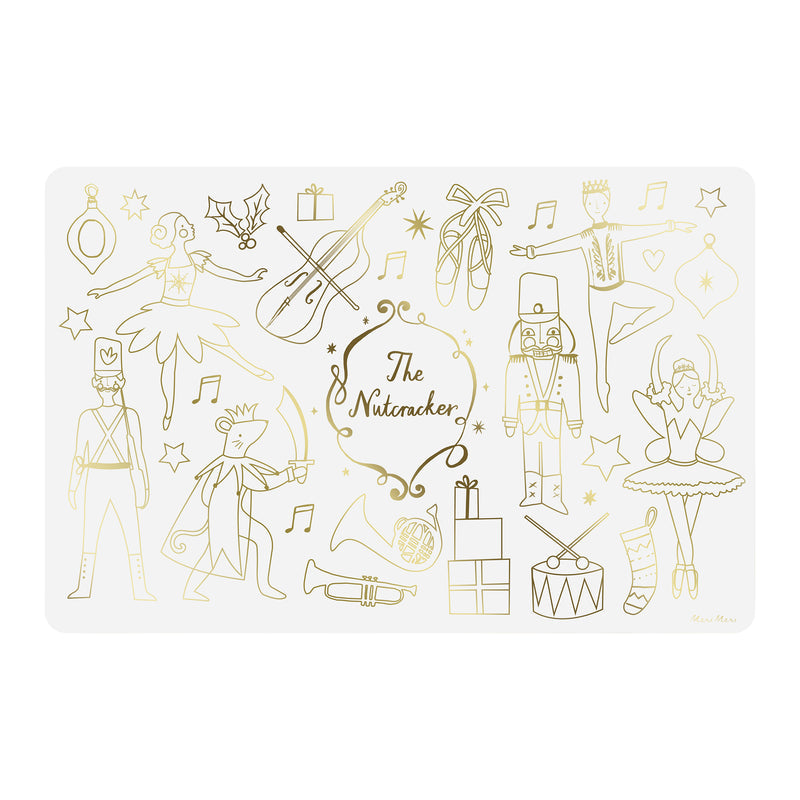 Colour-in Nutcracker Placemats