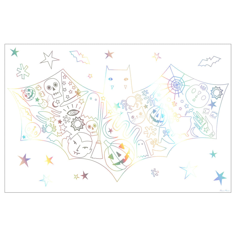 Halloween Αφίσες Colour-in