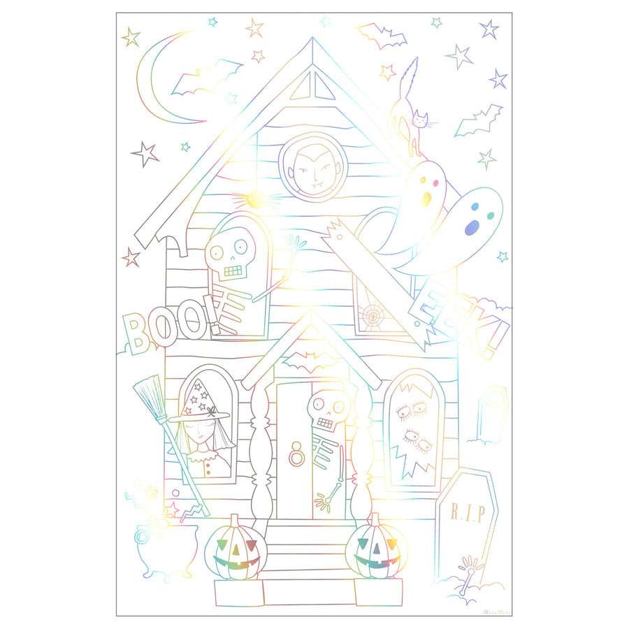 Halloween Αφίσες Colour-in