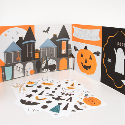 Παιχνίδι με Αυτοκόλλητα Halloween