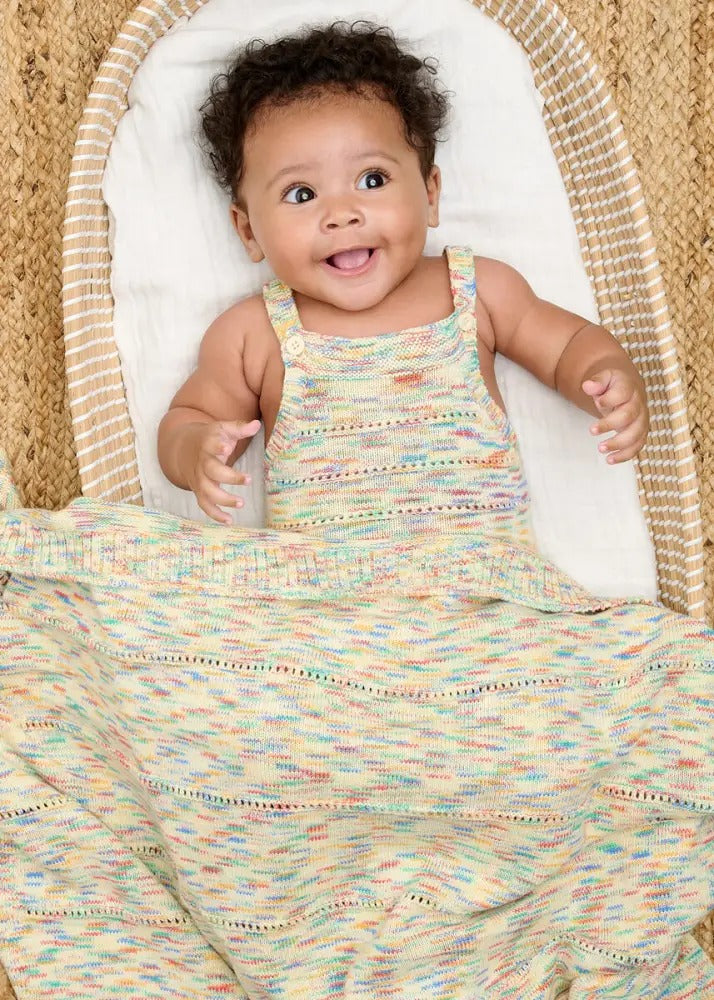 52A.MERRY-3656-251 # Baby Swaddle Blanket Space Dye