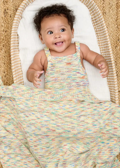 52A.MERRY-3656-251 # Baby Swaddle Blanket Space Dye