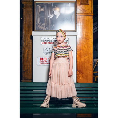 Kids Tulle Skirt with Ruffles