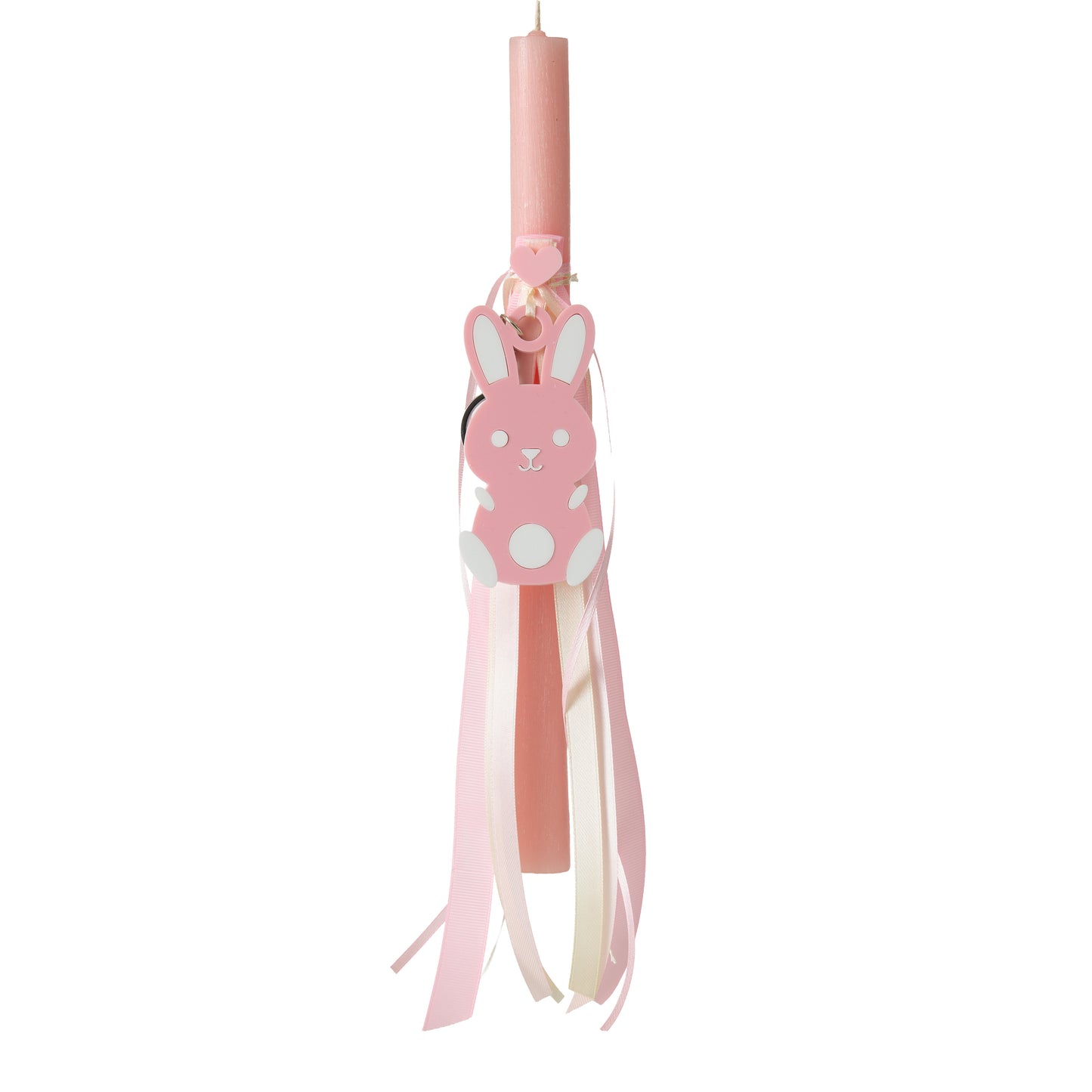 99.CANDLEBUNNYGIRL # Easter Candle Bunny Light Pink 