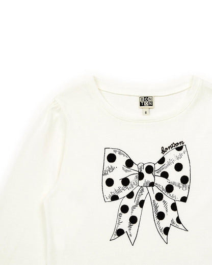 Παιδική Μακρυμάνικη Μπλούζα Bow