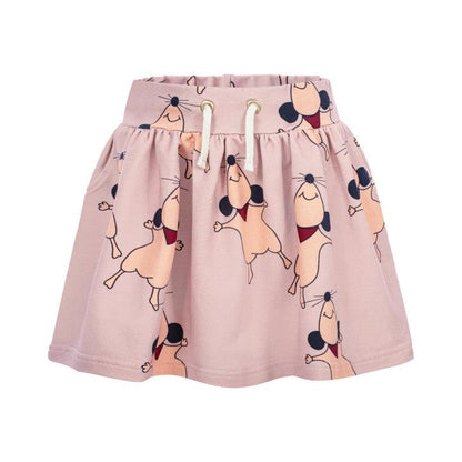 42B.MOUSE_SKIRT # Kids Skirt Mouse Pink