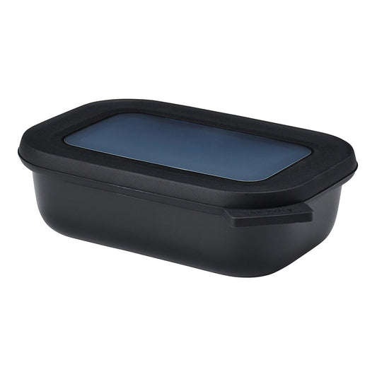 Μπωλ Αποθήκευσης Φαγητού με Καπάκι 500ml Nordic Black