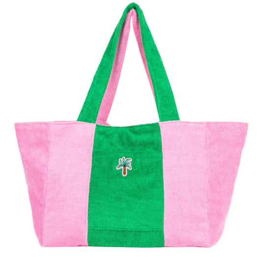 52A.BTOB/BBP-WAS/L # Τσάντα Παραλίας Bubblegum Bicolor