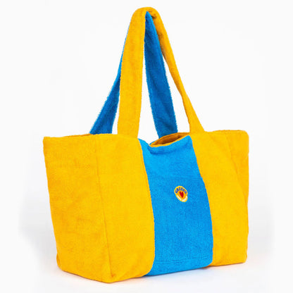 52A.BTOB/SF-CBL/LI # Τσάντα Παραλίας Sunflower Bicolor