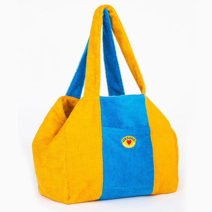 52A.BTOB/SF-CBL/LI # Τσάντα Παραλίας Sunflower Bicolor