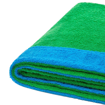 52A.SI/M/WAS-CBL # Large Beach Towel Multi Wasabi