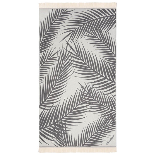 Πετσέτα Θαλάσσης Pareo Palm Springs Grey
