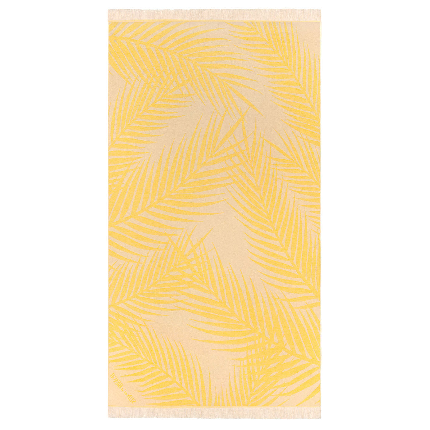 Πετσέτα Θαλάσσης Pareo Palm Springs Yellow