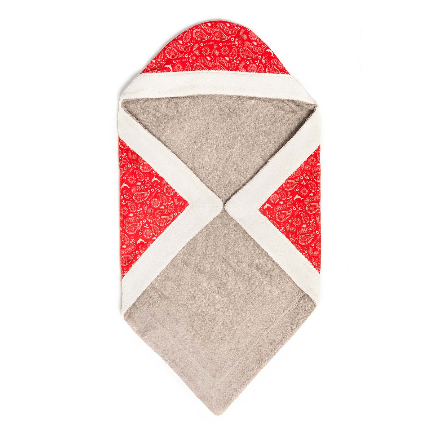 Μπουρνουζοπετσέτα Red Bandana